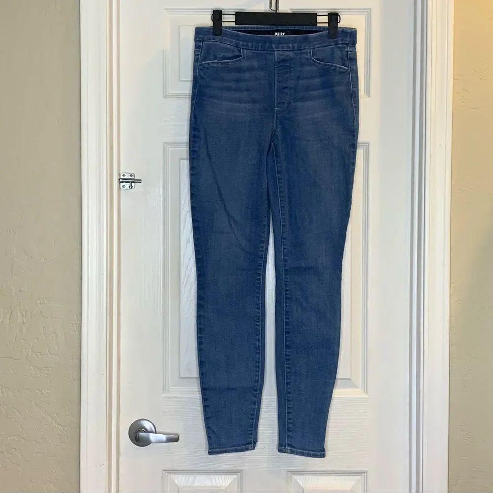 Paige Hoxton Ultra Skinny Jeans Pull On Size 27